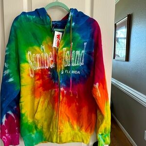 Super cute brand new with tags size‎ large full zip hoodie. Heavy fleece